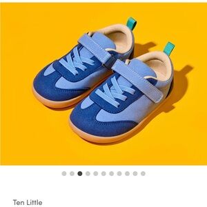 Ten Little Retro Suede Kids Sneakers